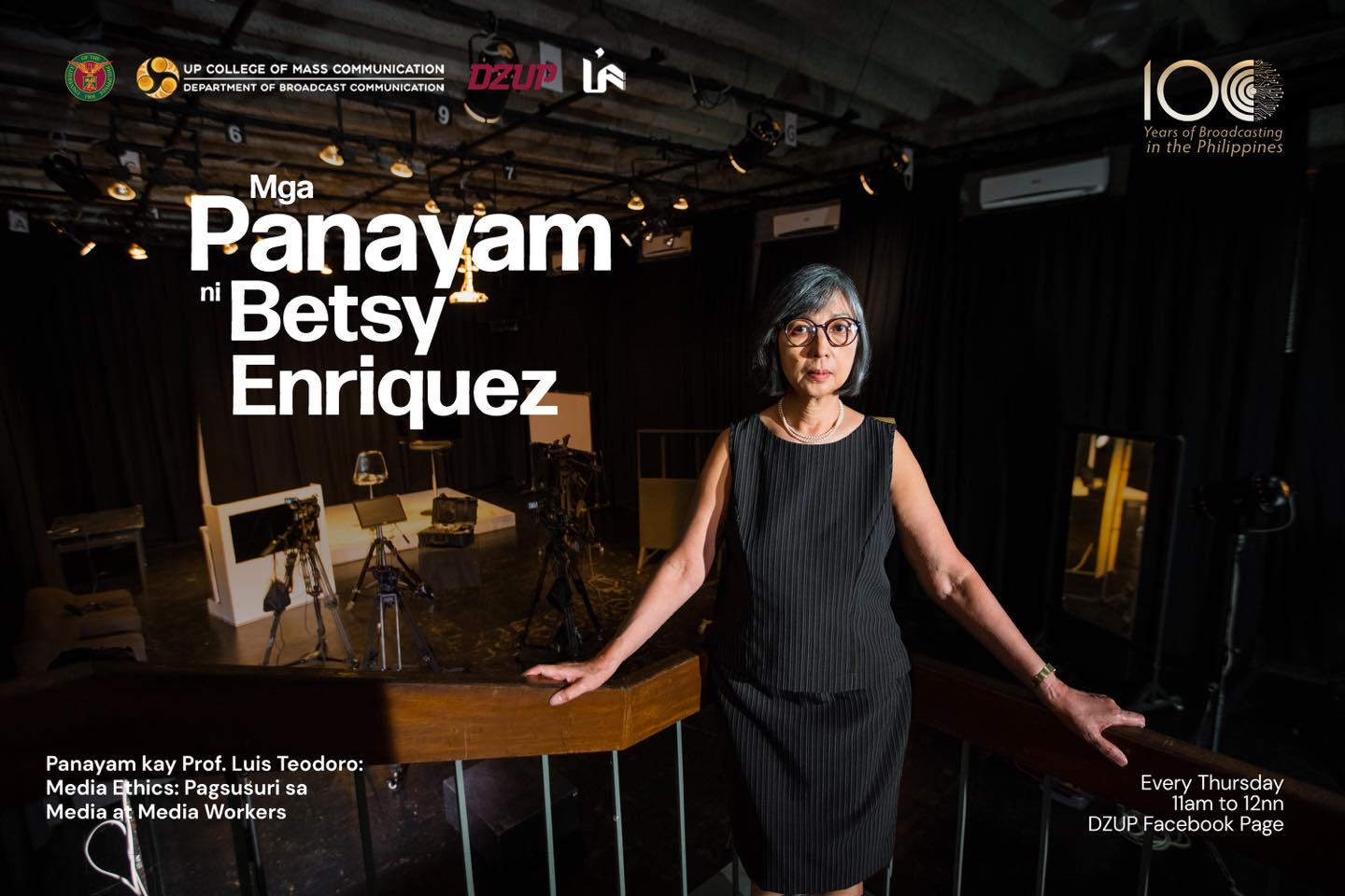 Mga Panayam ni Betsy Enriquez: Media Ethics: Pagsusuri sa Media at Media Workers