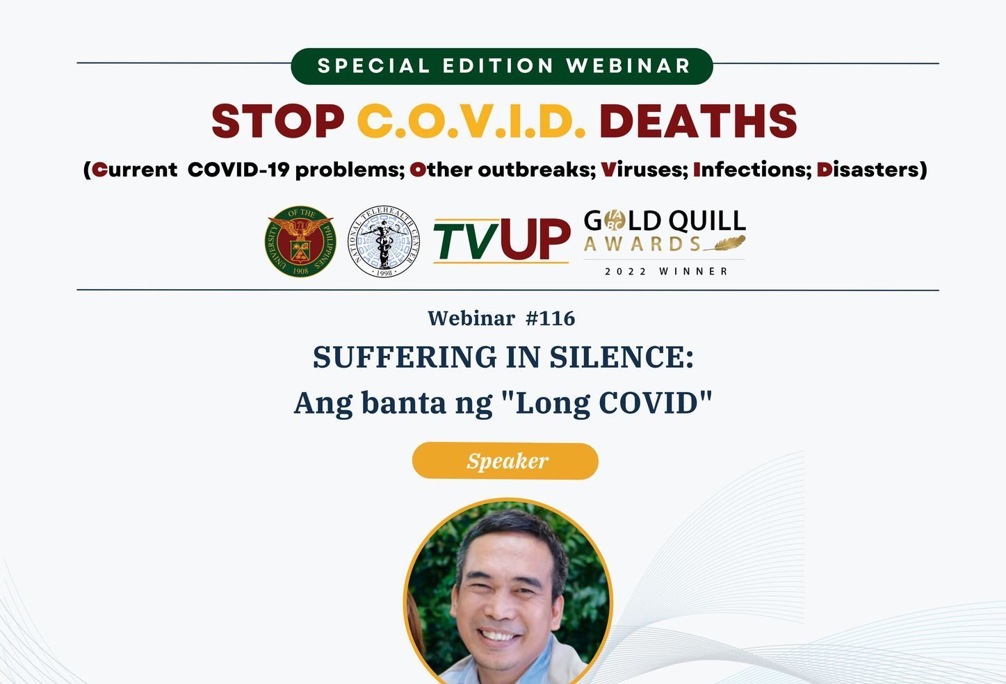 Stop COVID Deaths: Suffering in Silence: Ang Banta ng "Long COVID"