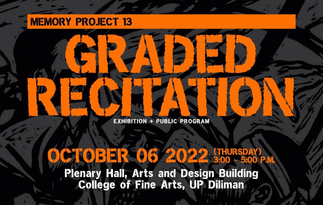 Memory Project 13: Graded Recitation