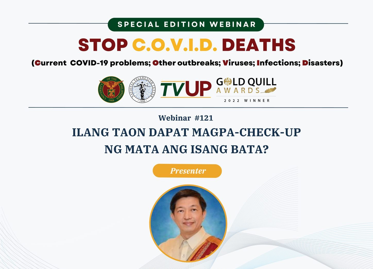 Stop COVID Deaths: Ilang Taon Dapat Magpa-check-up ng Mata ang Isang Bata?