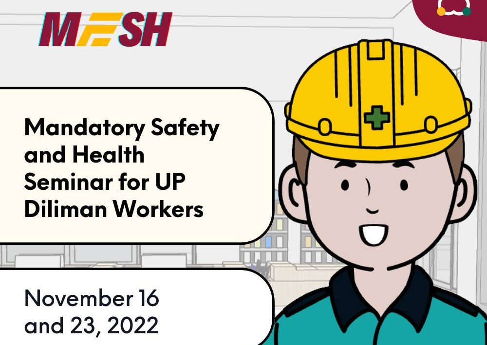 Mandatory Safety and Health Seminar for UP Diliman Workers