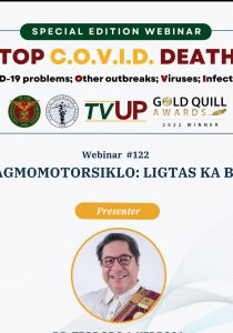 Stop COVID Deaths: Nagmomotorsiklo: Ligtas ka ba?