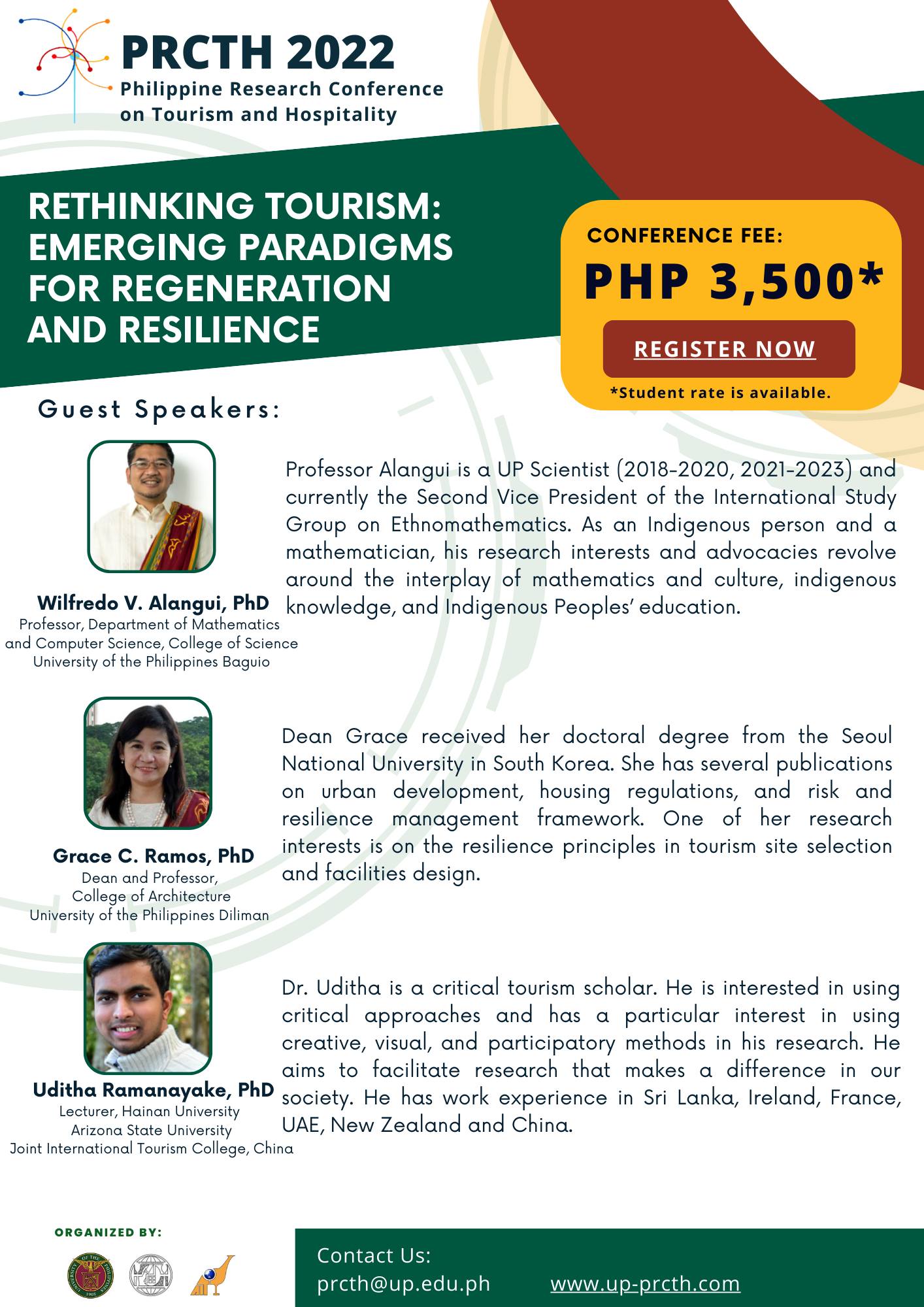 5th Philippine Research Conference on Tourism and Hospitality