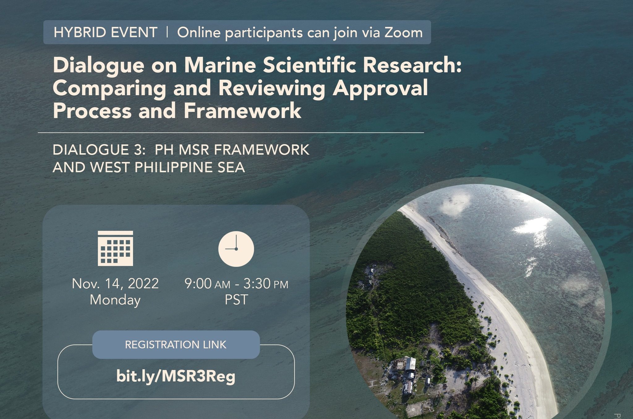 Track 1.5 Dialogue on Marine Scientific Research (MSR): Comparing and Reviewing Approval Process and Framework