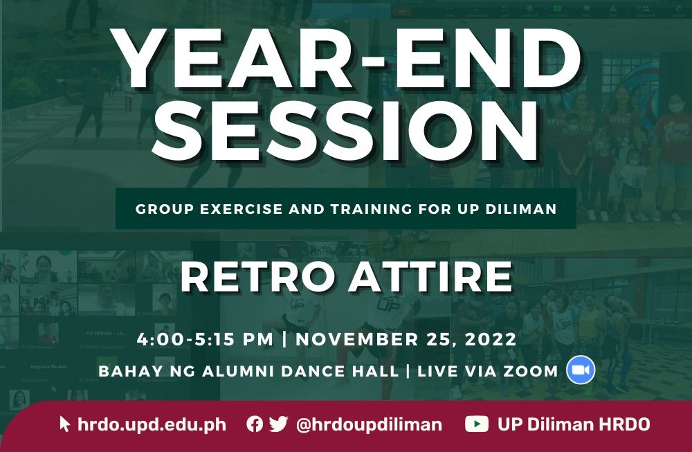 Group Exercise and Training for UPD: Year-End Session