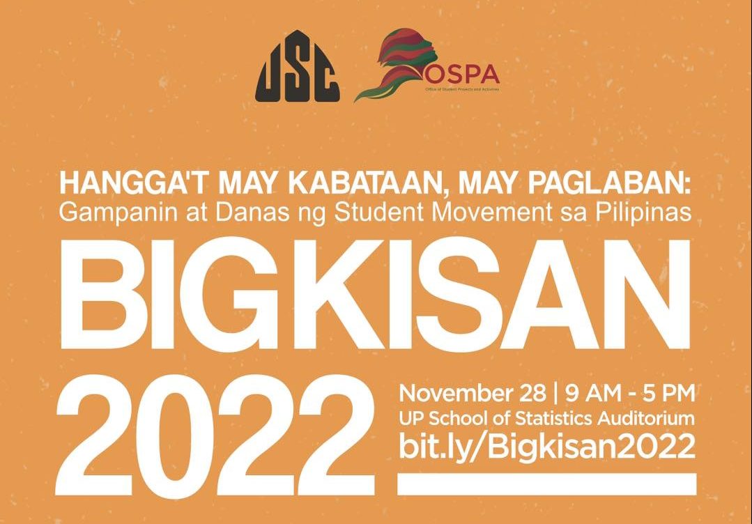 Bigkisan 2022: UPD Student Leadership Summit