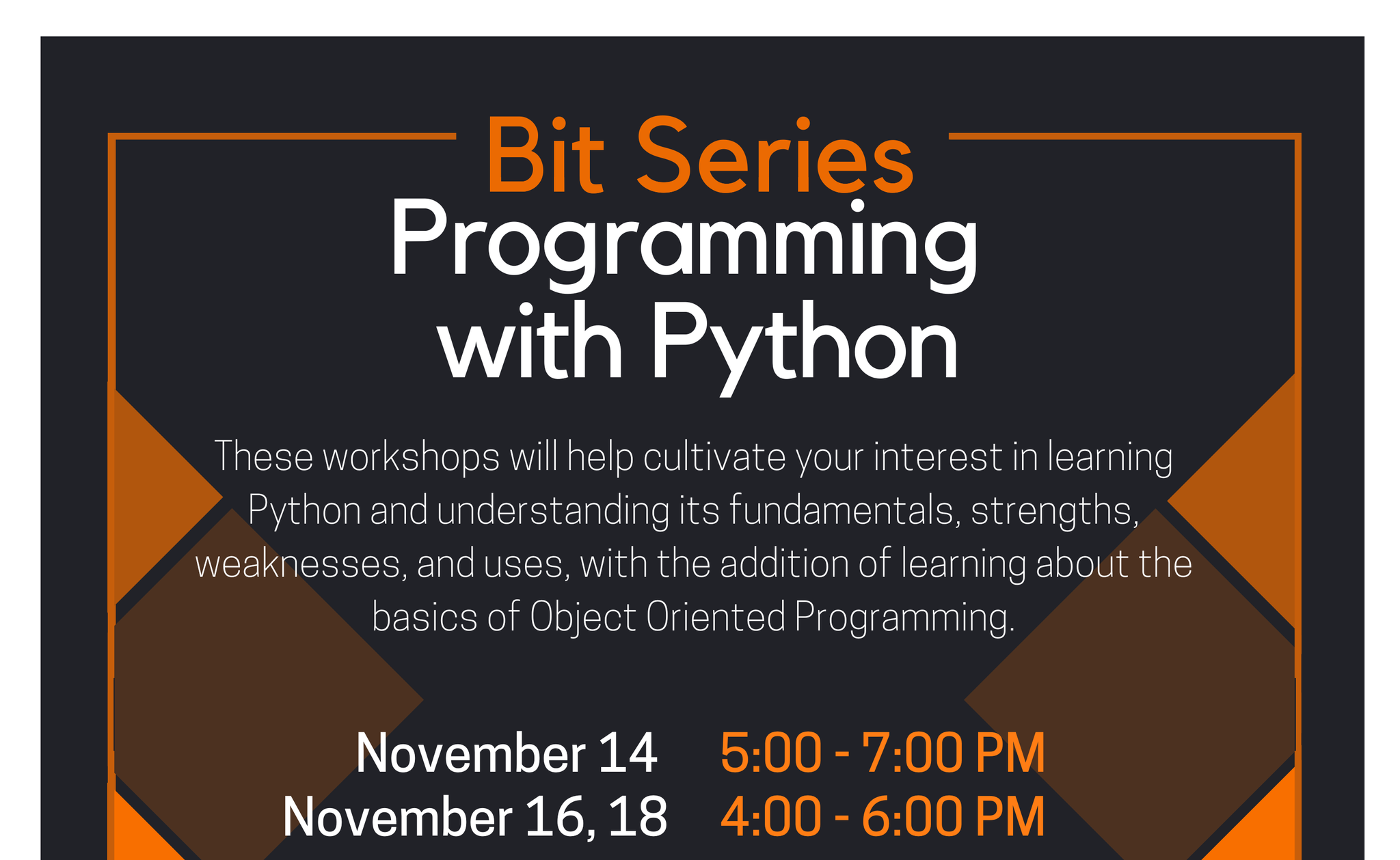 Bit Series: Programming with Python