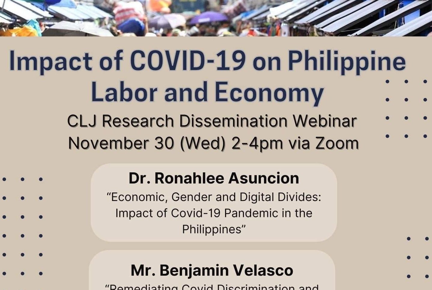 Impact of COVID-19 on Philippine Labor and Economy