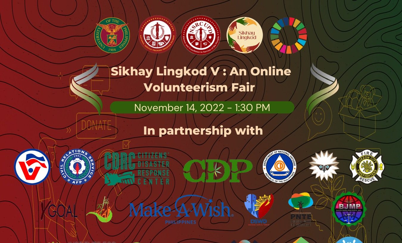 Sikhay Lingkod V: An Online Volunteerism Fair