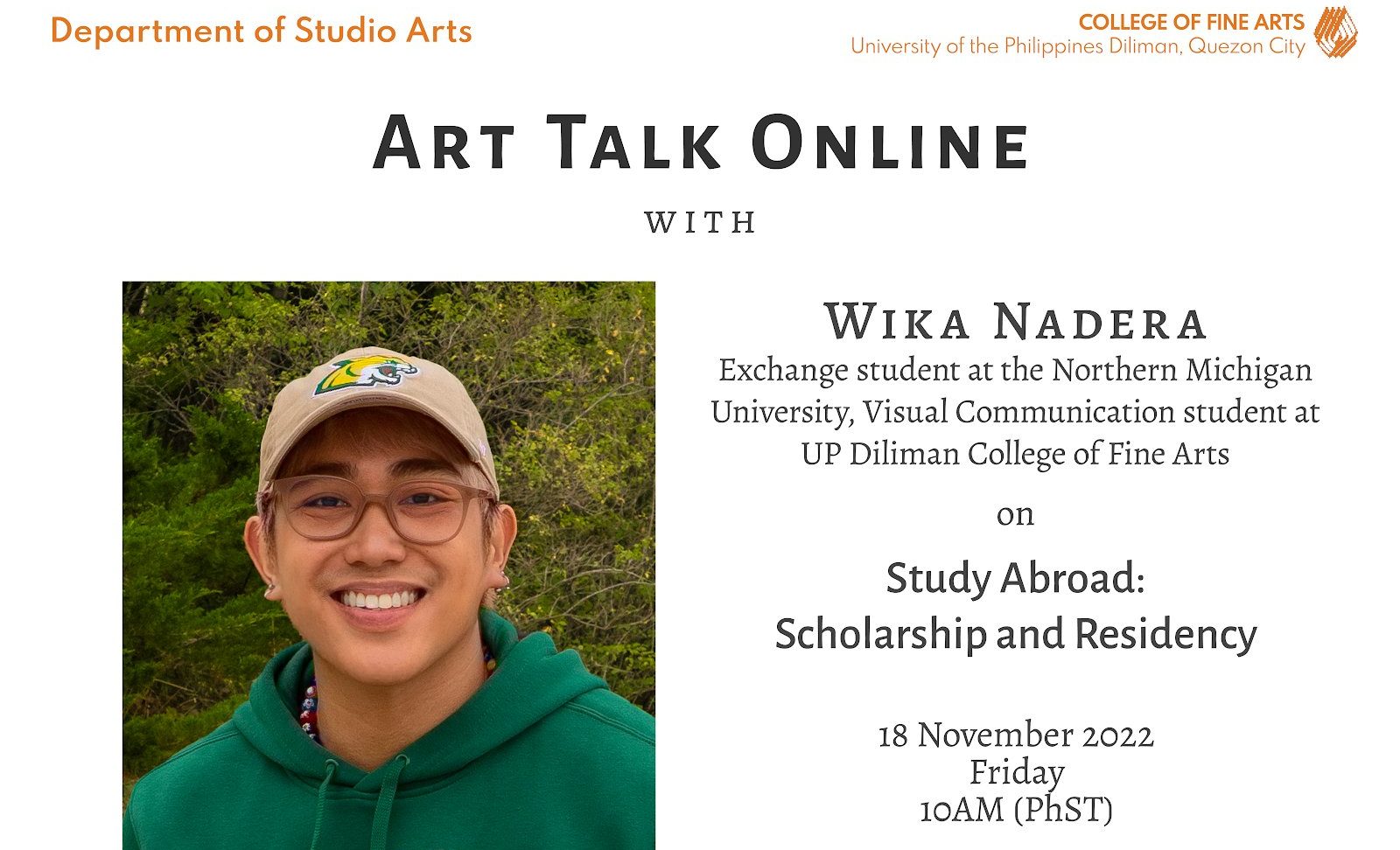 Art Talk Online with Gia Luistro, Matina Partosa, and Wika Nadera