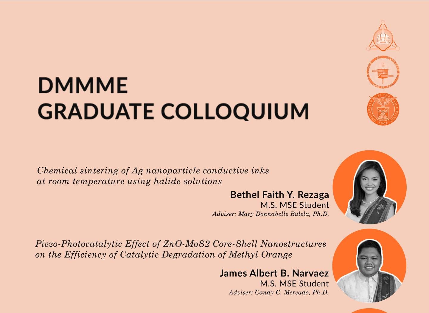 DMMME Graduate Colloquium