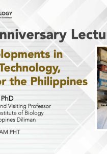 37th IB Anniversary Lecture: New Developments in Stem Cell Technology, Options for the Philippines