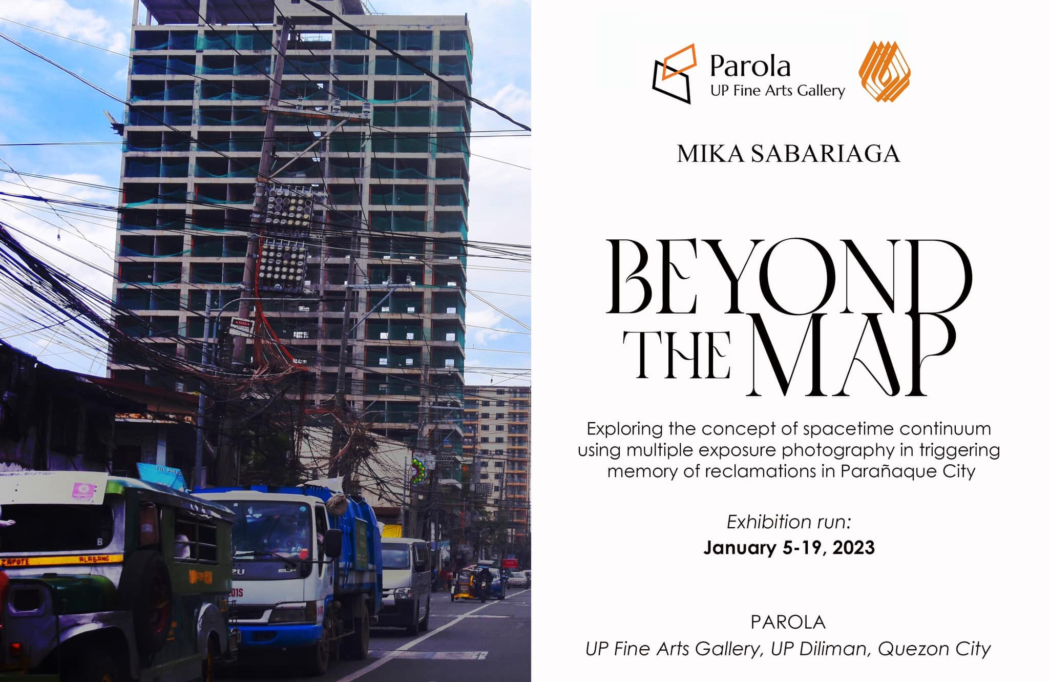 Beyond the Map: Exhibit by Mika Sabariaga