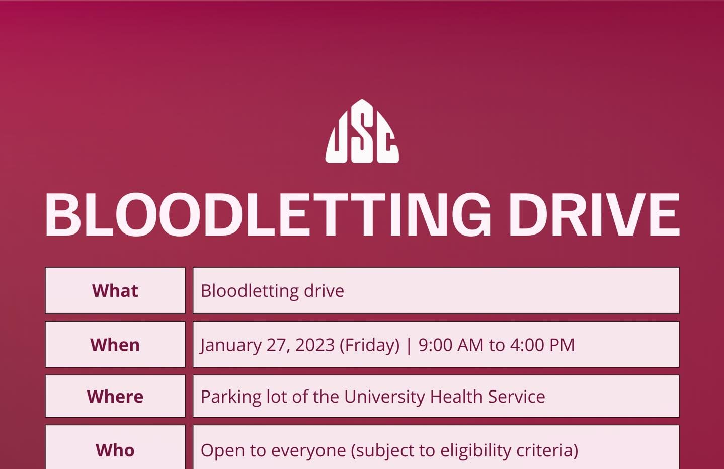 Bloodletting Drive