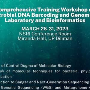 Comprehensive Training Workshop on Microbial DNA Barcoding and Genomics