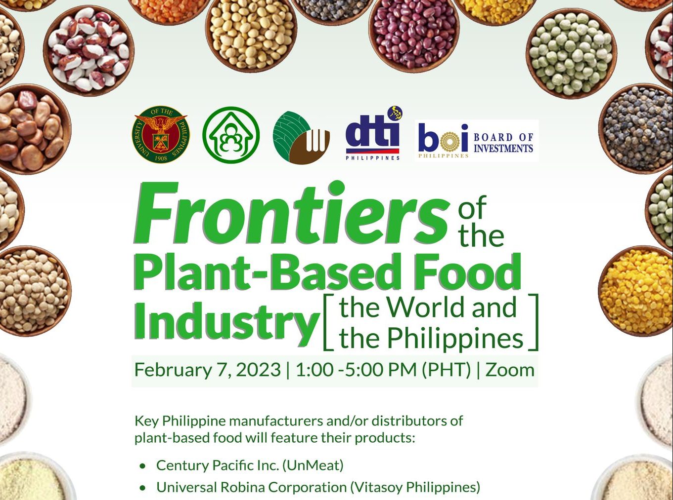 Frontiers of the Plant-based Food Industry (The World and the Philippines)