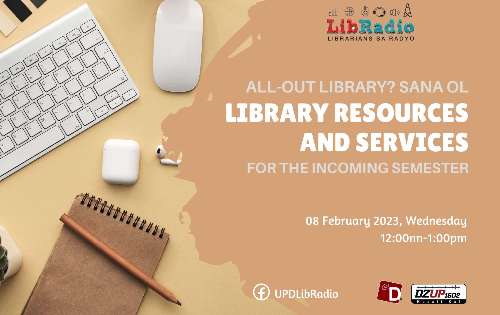 All-out Library? Sana OL: Library Resources and Services for the Incoming Semester