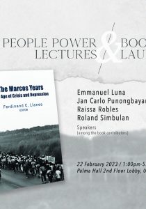 EDSA People Power Lectures and Book Launch