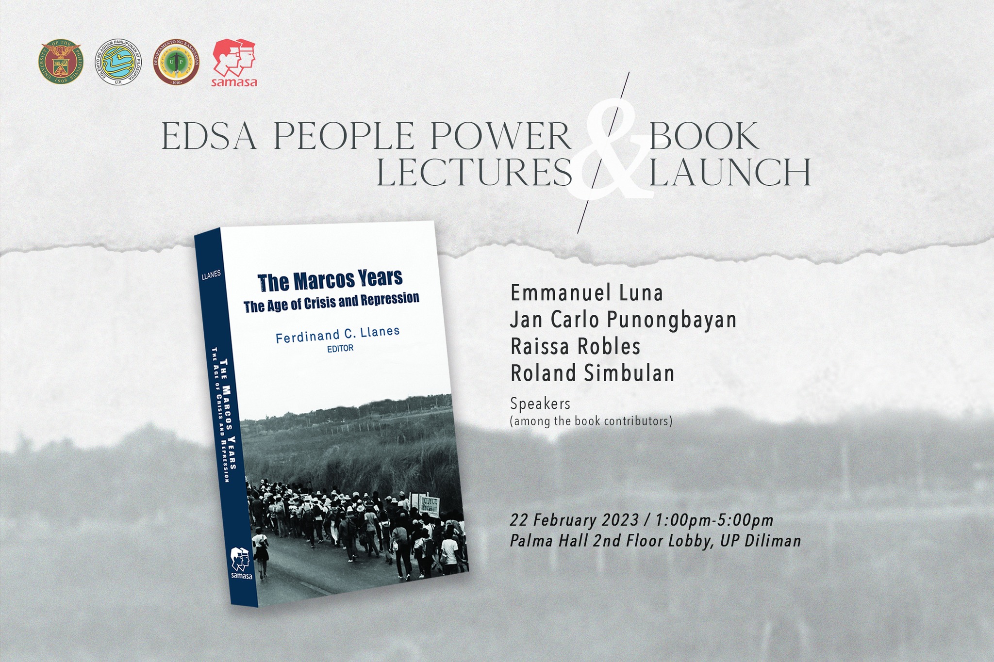 EDSA People Power Lectures and Book Launch