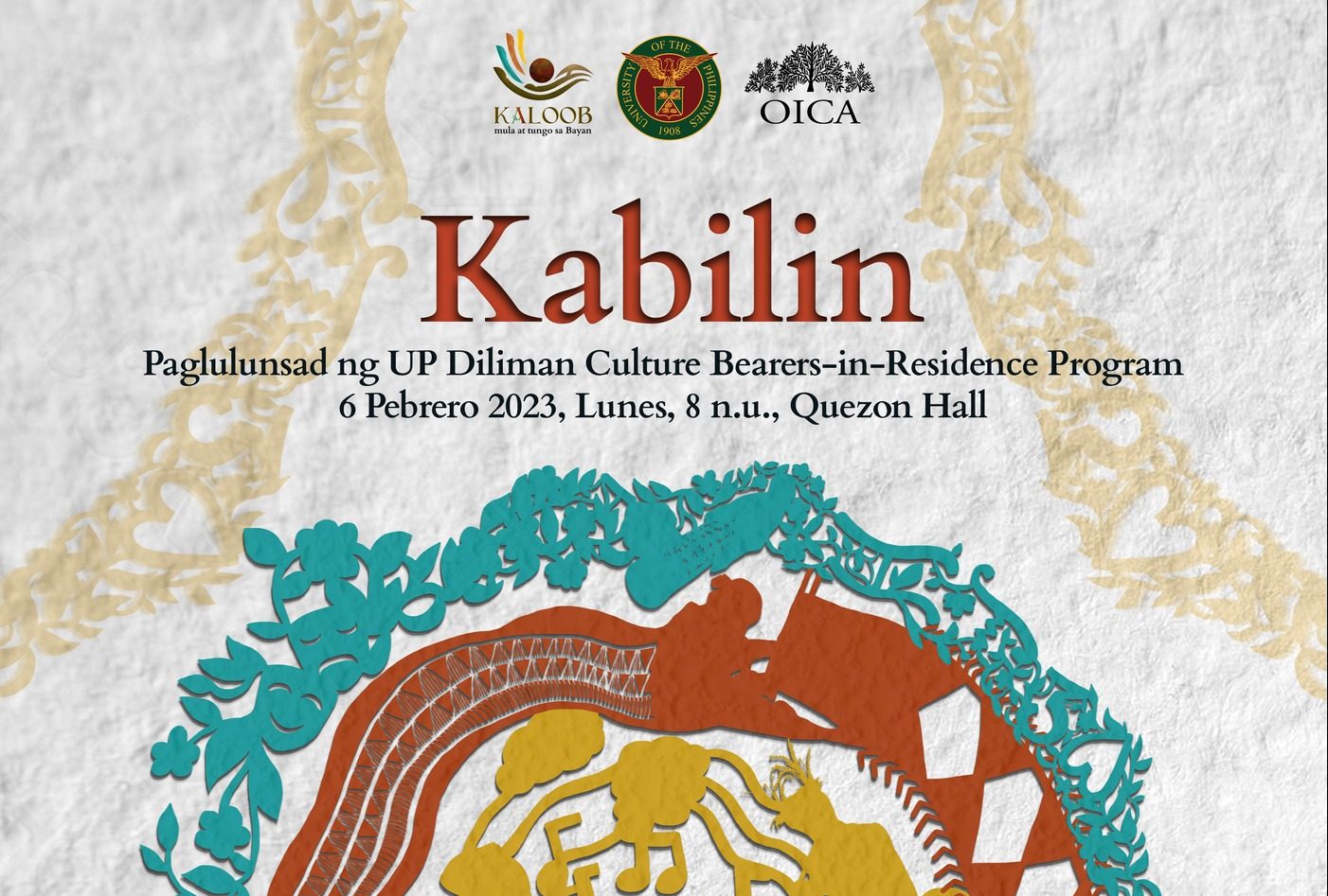 Kabilin: Paglulunsad ng Programang Pagpapamana ng Katutubong Kaalaman mula sa mga Tagapaghawak ng Kaalamang-Bayan