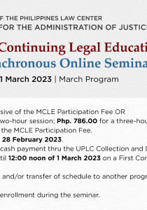 Mandatory Continuing Legal Education