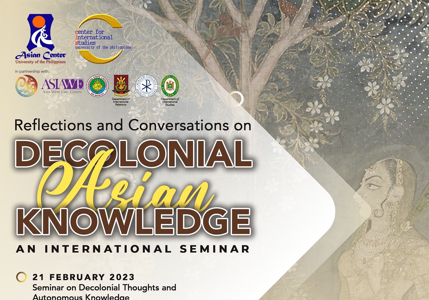 Reflections and Conversations on Decolonial Asian Knowledge: An International Seminar