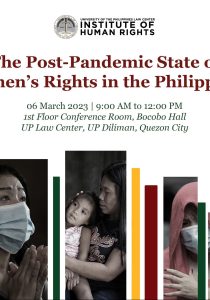 The Post-Pandemic State of Women’s Rights in the Philippines