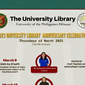 2023 University Library Anniversary Lecture Series