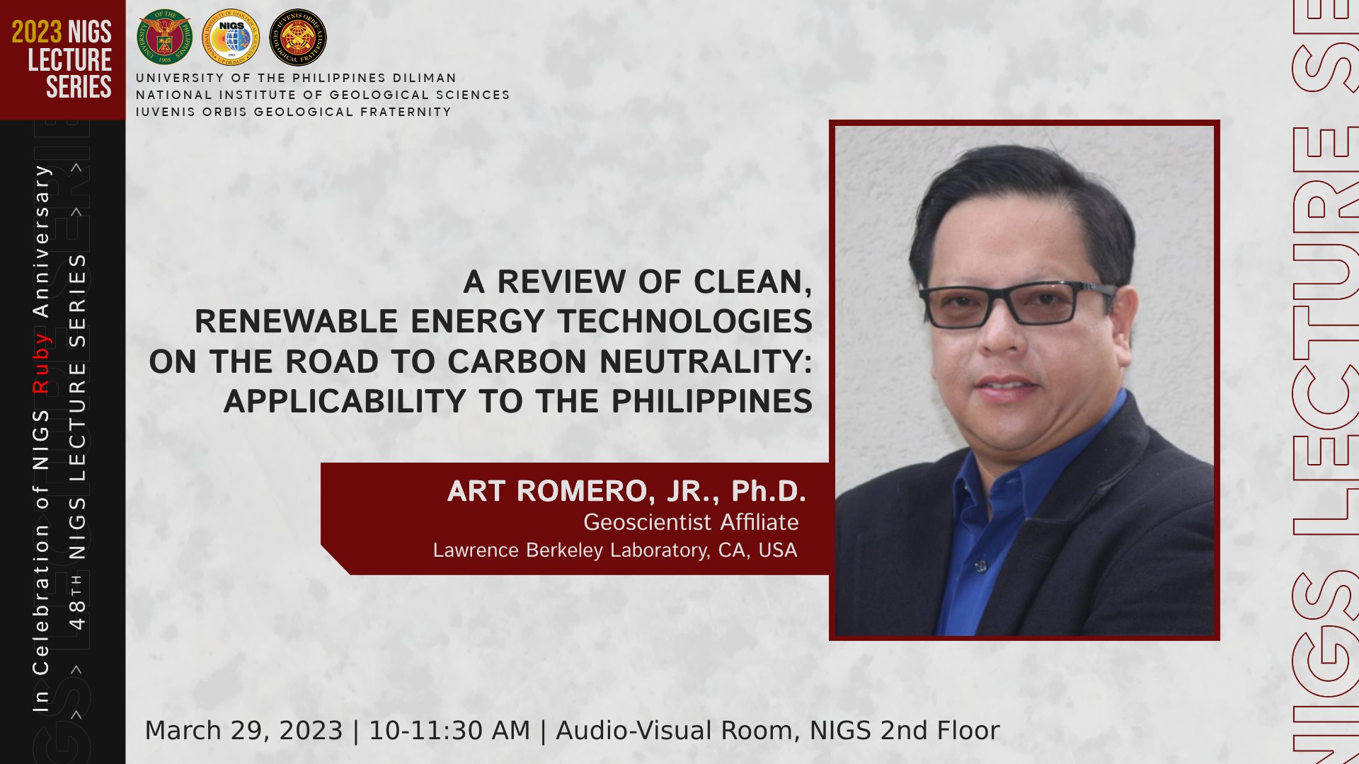 A Review of Clean, Renewable Energy Technologies on the Road to Carbon Neutrality: Applicability to the Philippines