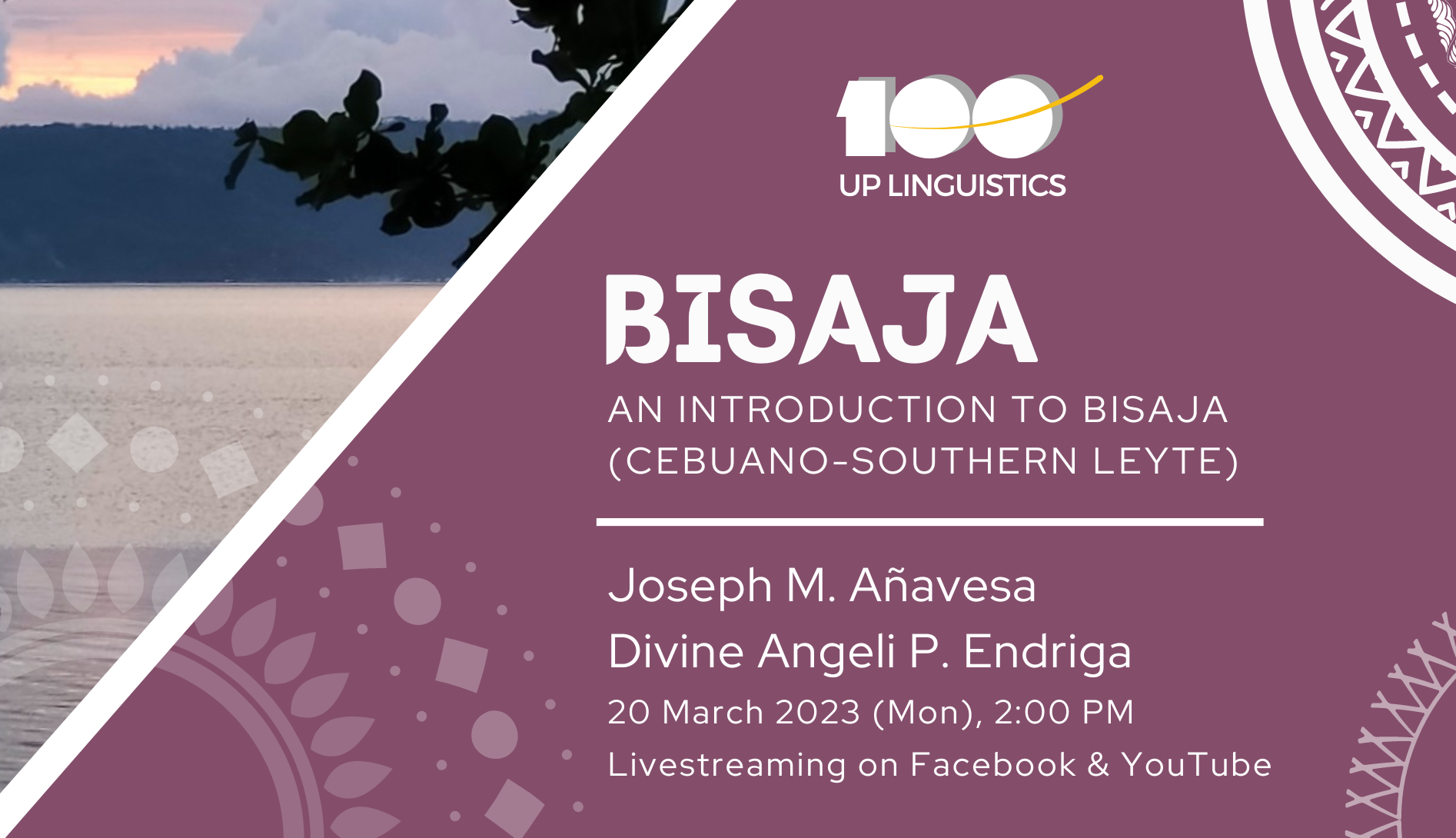 Bisaja: An Introduction to Bisaja (Cebuano-Southern Leyte)