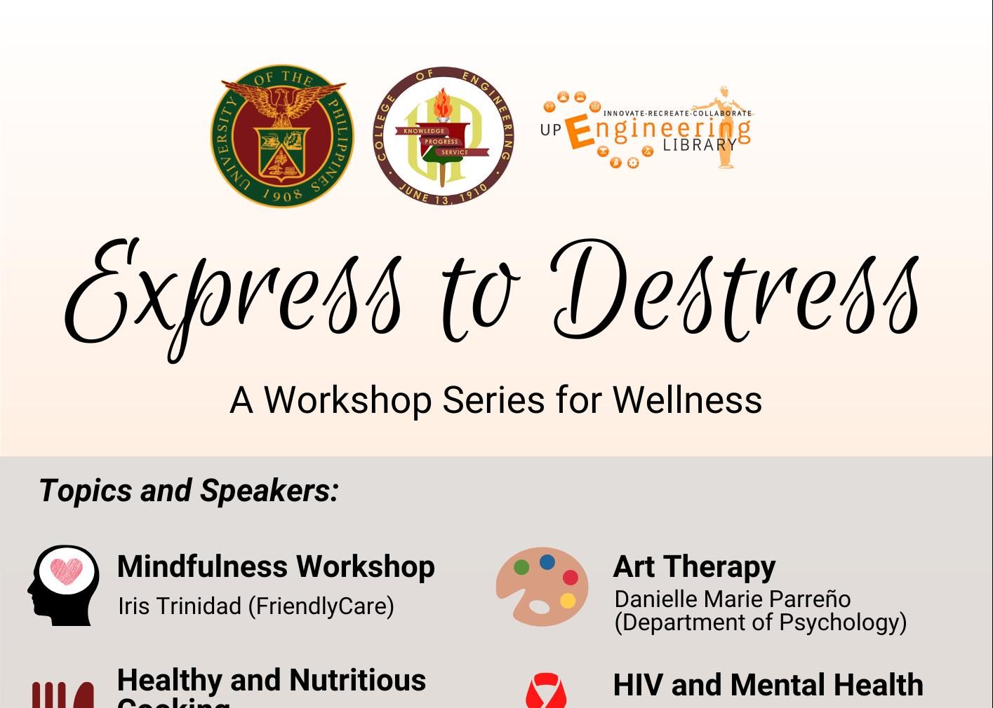 Express to Destress: A Workshop Series for Wellness