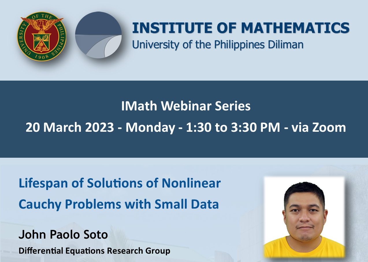 IMath Webinar Series