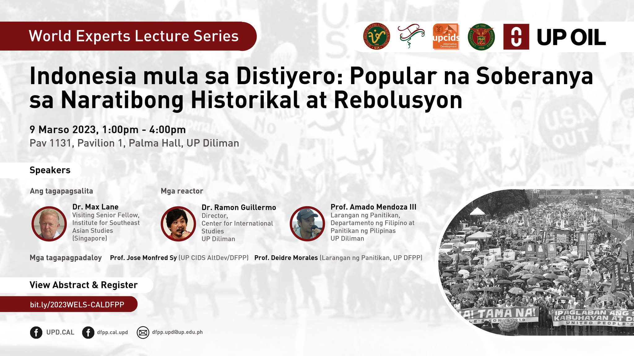 Indonesia mula sa Distiyero: Popular na Soberanya sa Naratibong Historikal at Rebolusyon