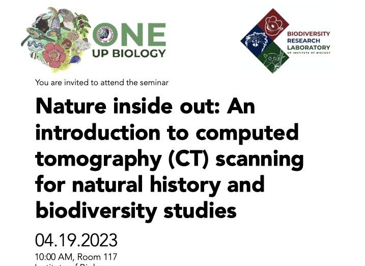 Nature Inside Out: An Introduction to Computed Tomography (CT) Scanning for Natural History and Biodiversity Studies