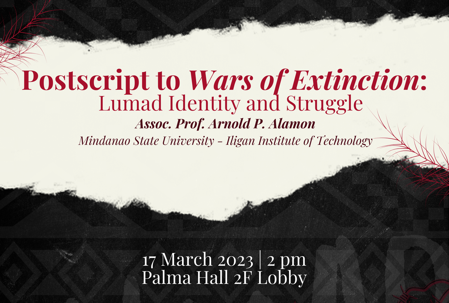 Postscript to Wars of Extinction: Lumad Identity and Struggle