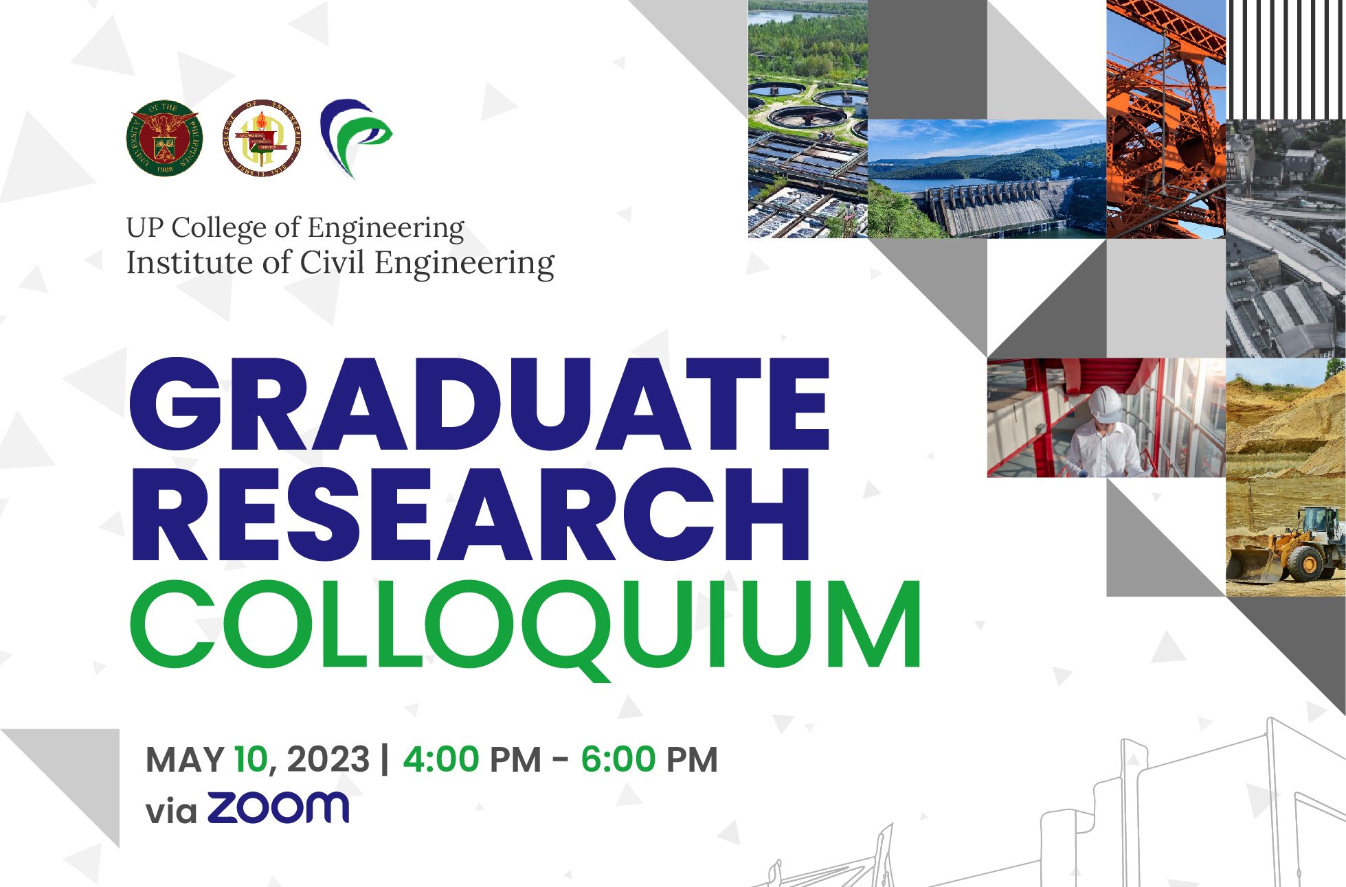 UPD Institute of Civil Engineering Graduate Research Colloquium