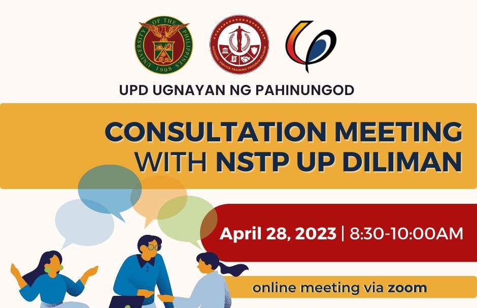 Consultation Meeting With NSTP UP Diliman