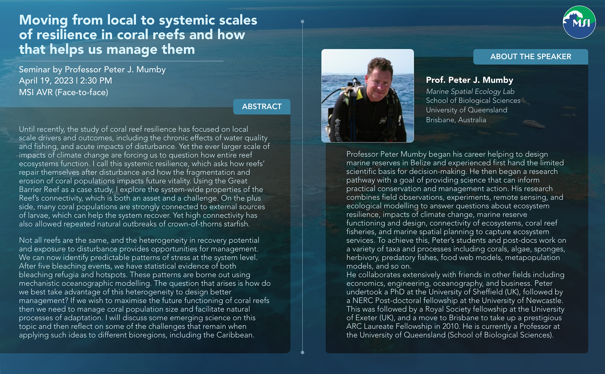 Moving From Local to Systemic Scales of Resilience in Coral Reefs and How That Helps Us Manage Them