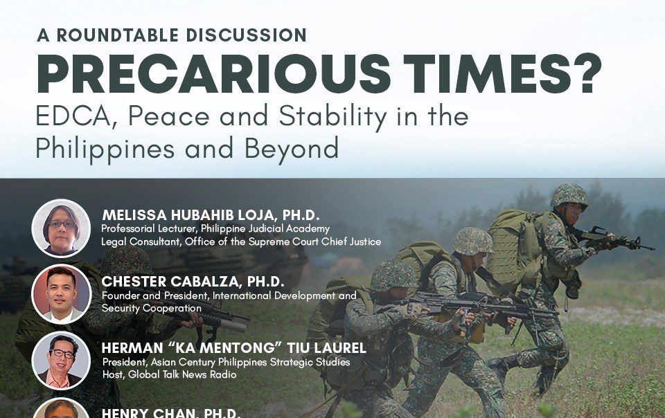 Precarious Times? EDCA, Peace, and Stability in the Philippines and Beyond