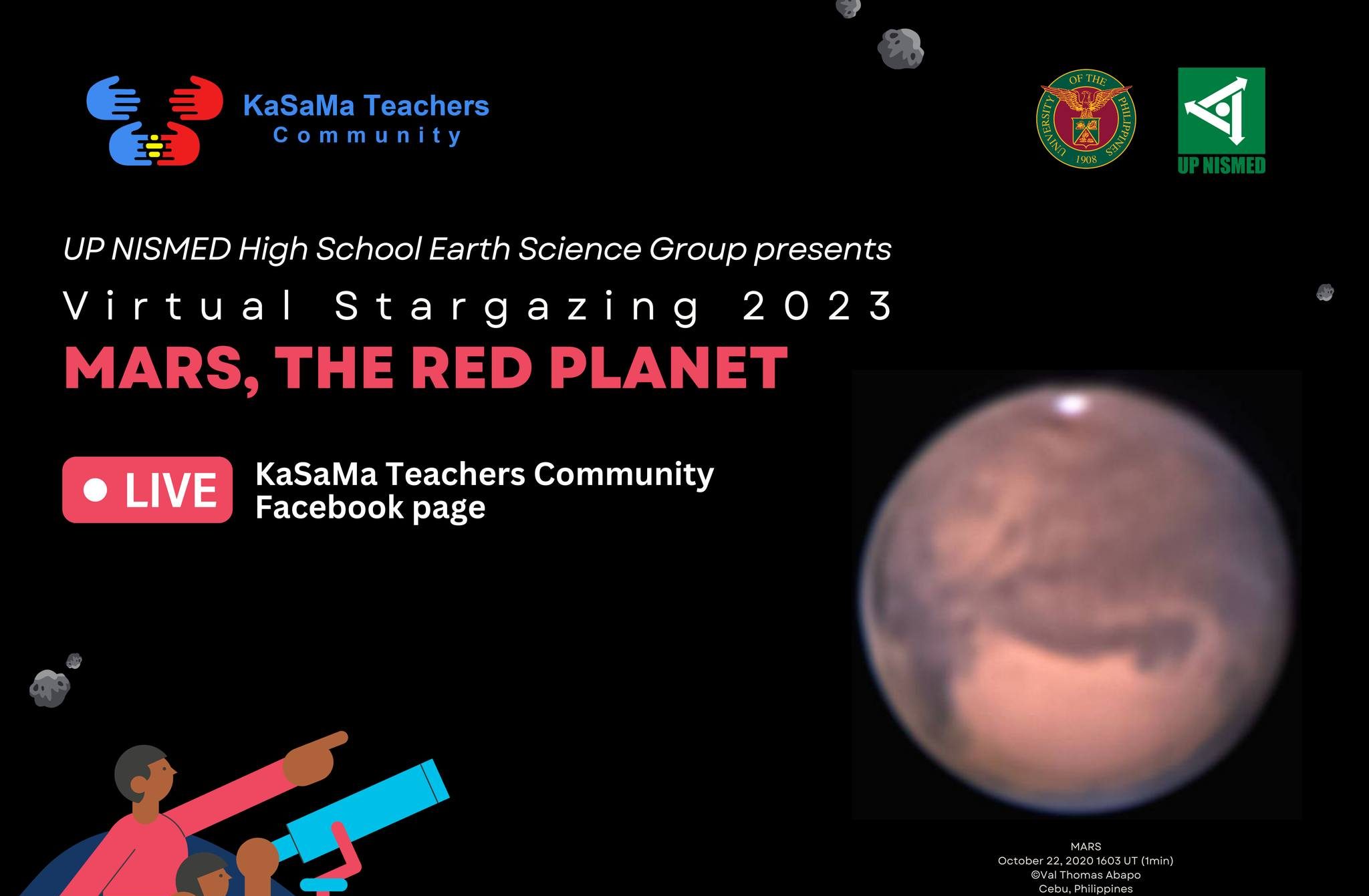 Virtual Stargazing 2023: Mars, the Red Planet