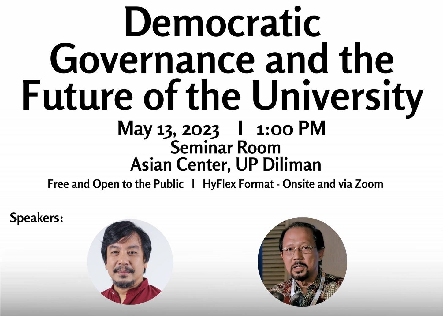 Democratic Governance and the Future of the University