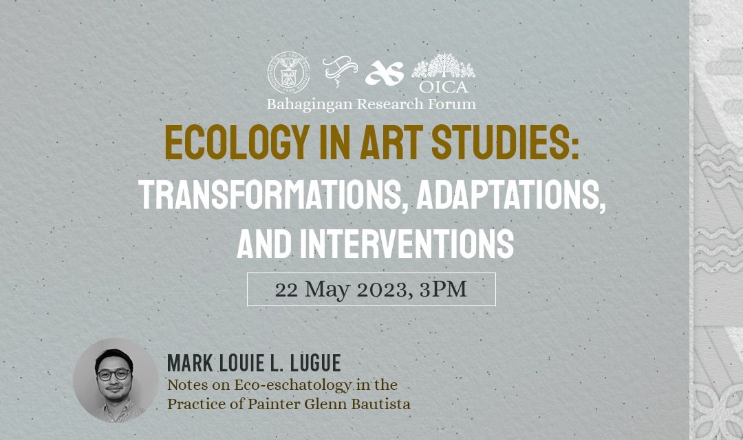 Ecology in Art Studies: Transformations, Adaptations, and Interventions