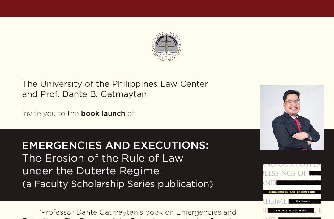 Emergencies and Executions: The Erosion of the Rule of Law under the Duterte Regime