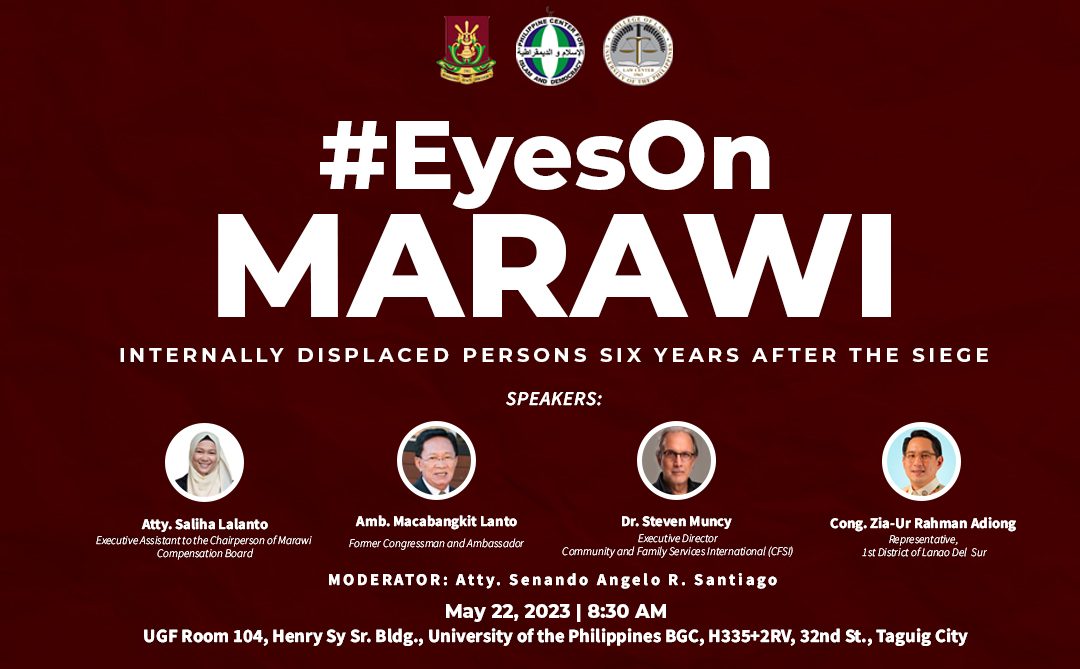 #EyesOnMarawi: Internally Displaced Persons Six Years After the Siege