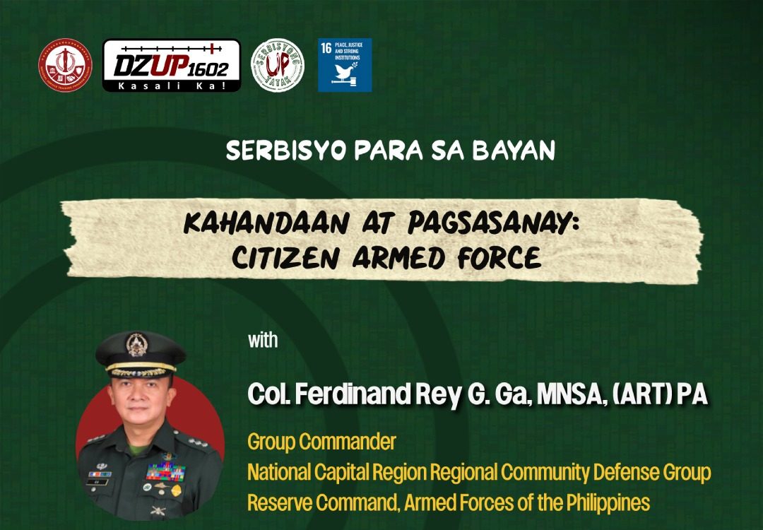 Kahandaan at Pagsasanay: Citizen Armed Force