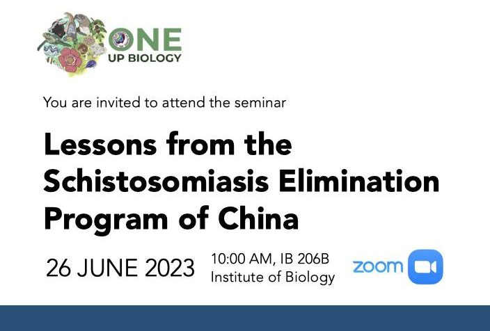 IB Seminar: Lessons From the Schistosomiasis Elimination Program of China