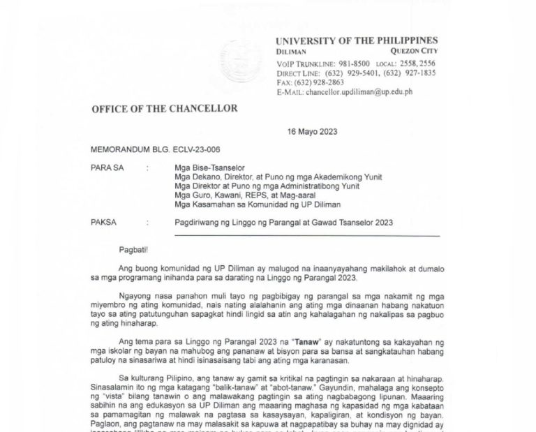 Memorandum No Lmtb 22 07 Up Vehicle Sticker For Academic Year 2022 2023 University Of The