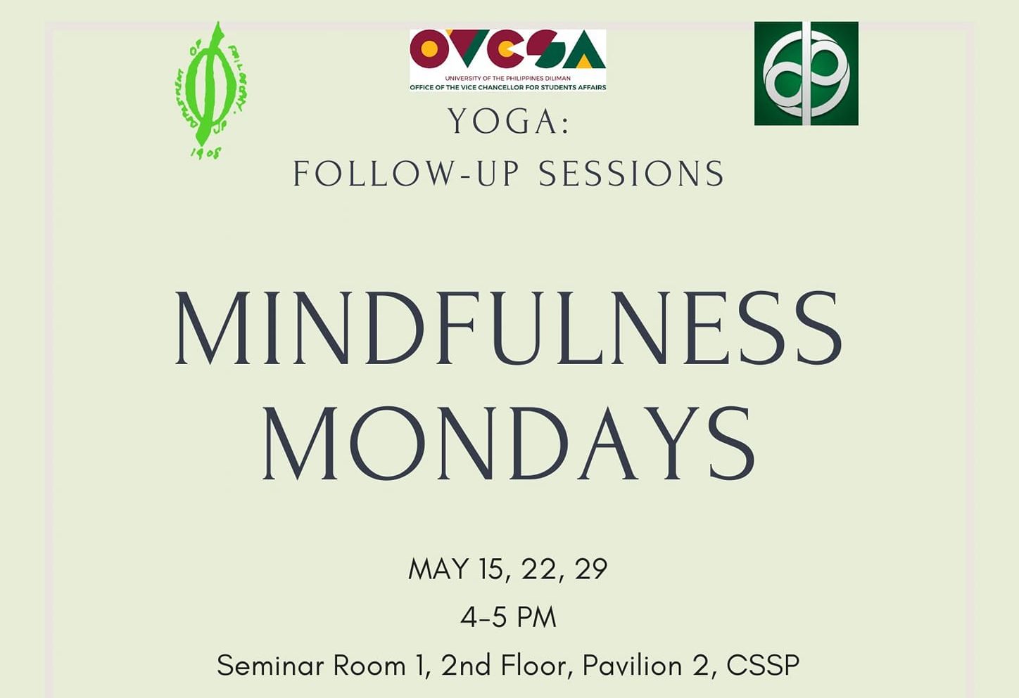 Mindfulness Mondays Wellness Program Series 3