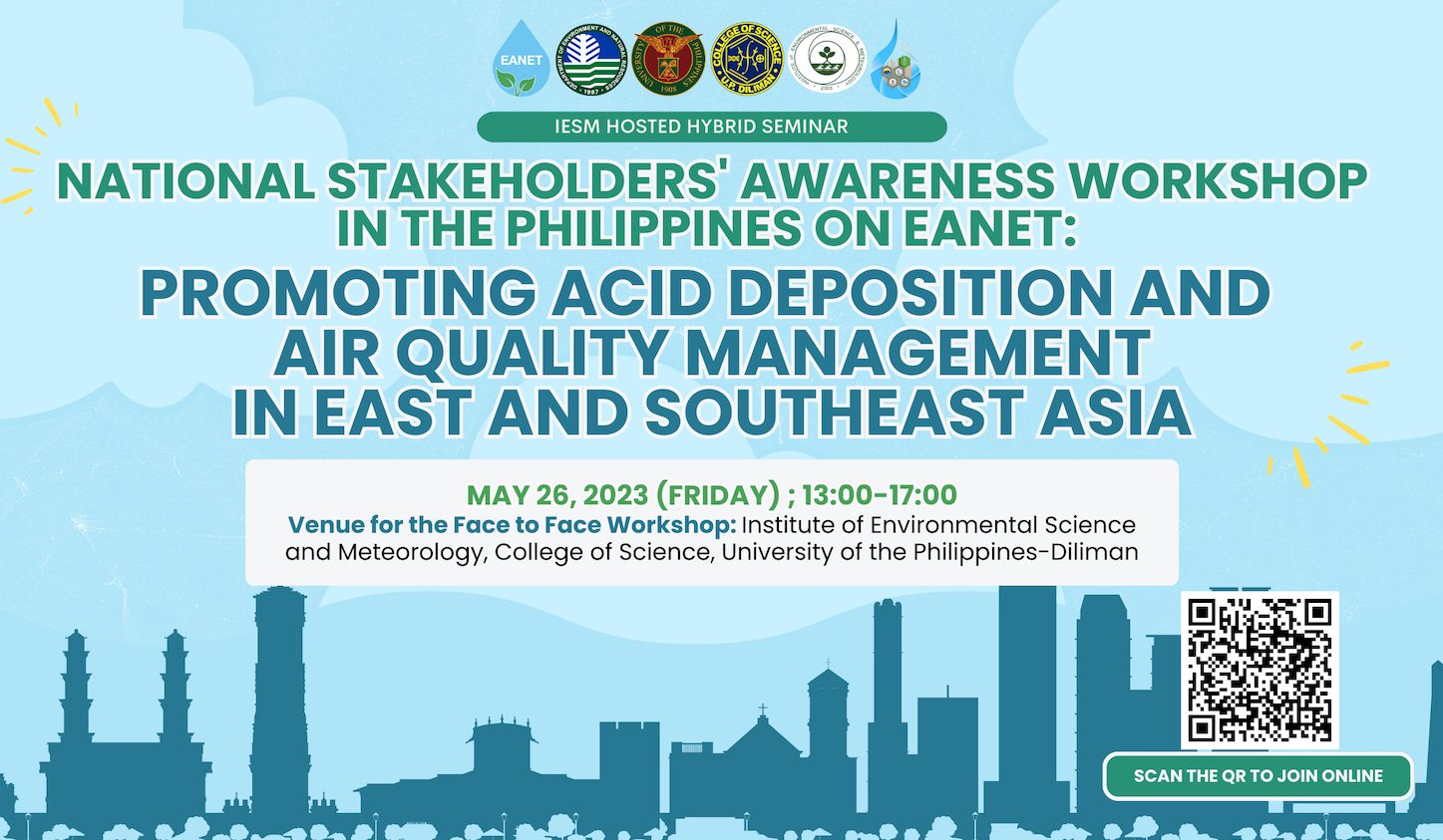 National Stakeholders’ Awareness Workshop in the Philippines on EANET: Promoting Acid Deposition and Air Quality Management in East and Southeast Asia