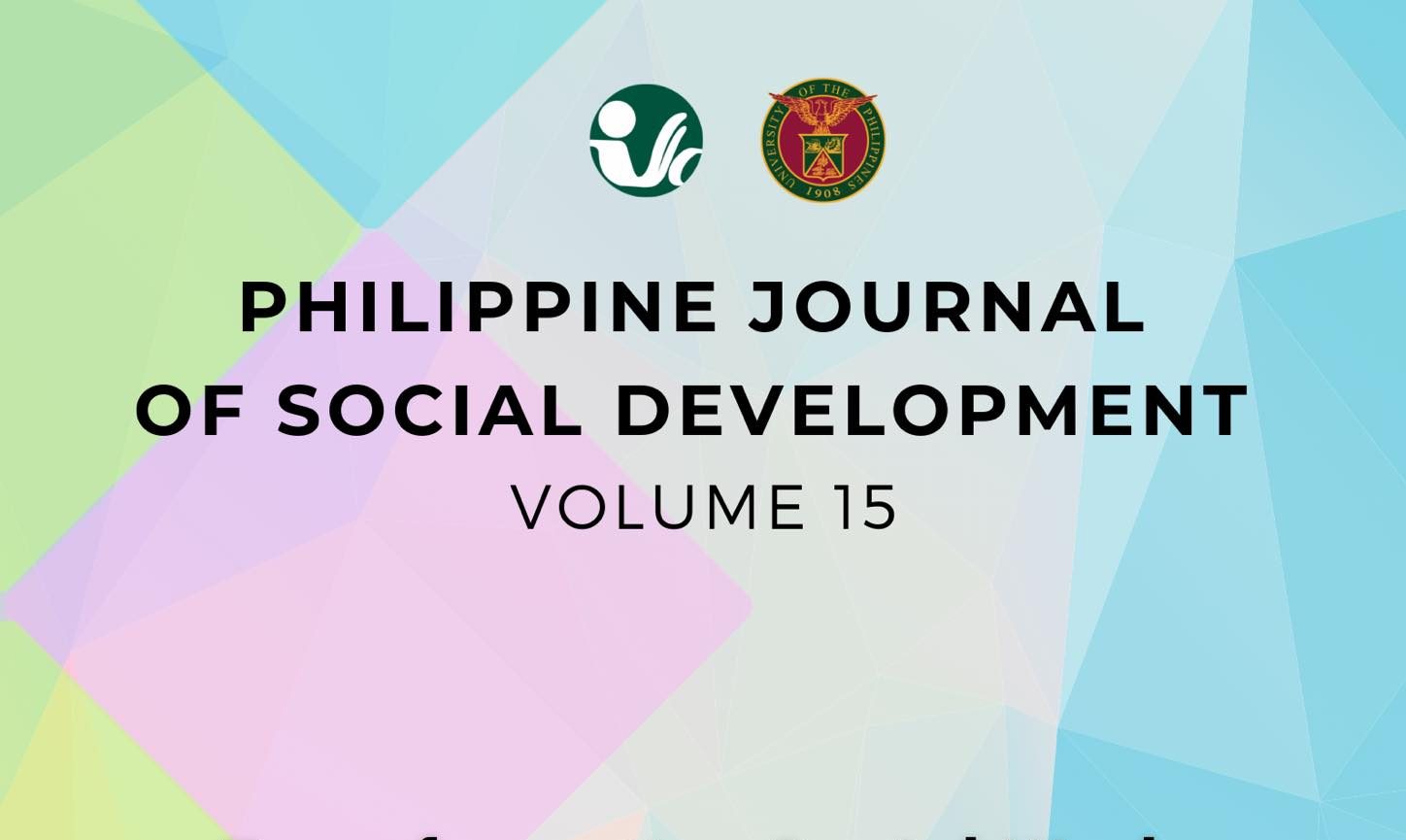 Philippine Journal of Social Development, Volume 15